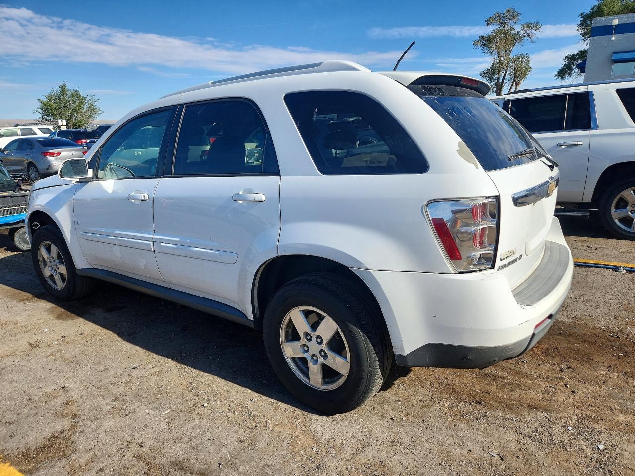 2008 Chevrolet Equinox Lt White vin: 2CNDL33F786059815