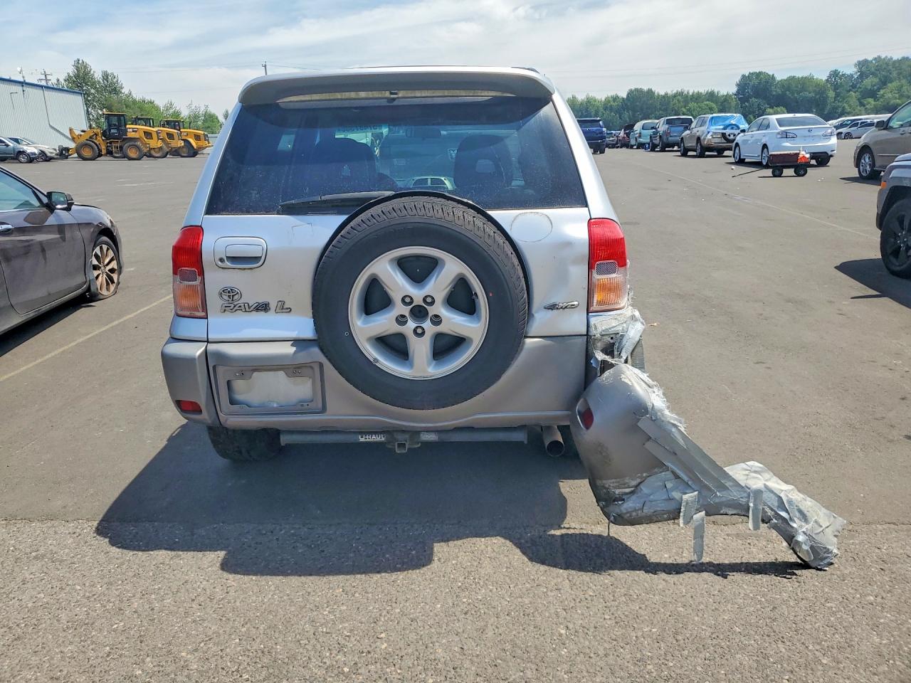 2001 Toyota Rav4 Base Gray vin: JTEHH20V510024326