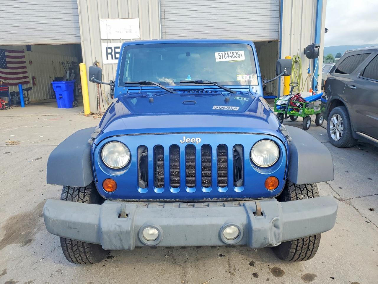 2010 Jeep Wrangler Sport Blue vin: 1J4AA2D13AL106114