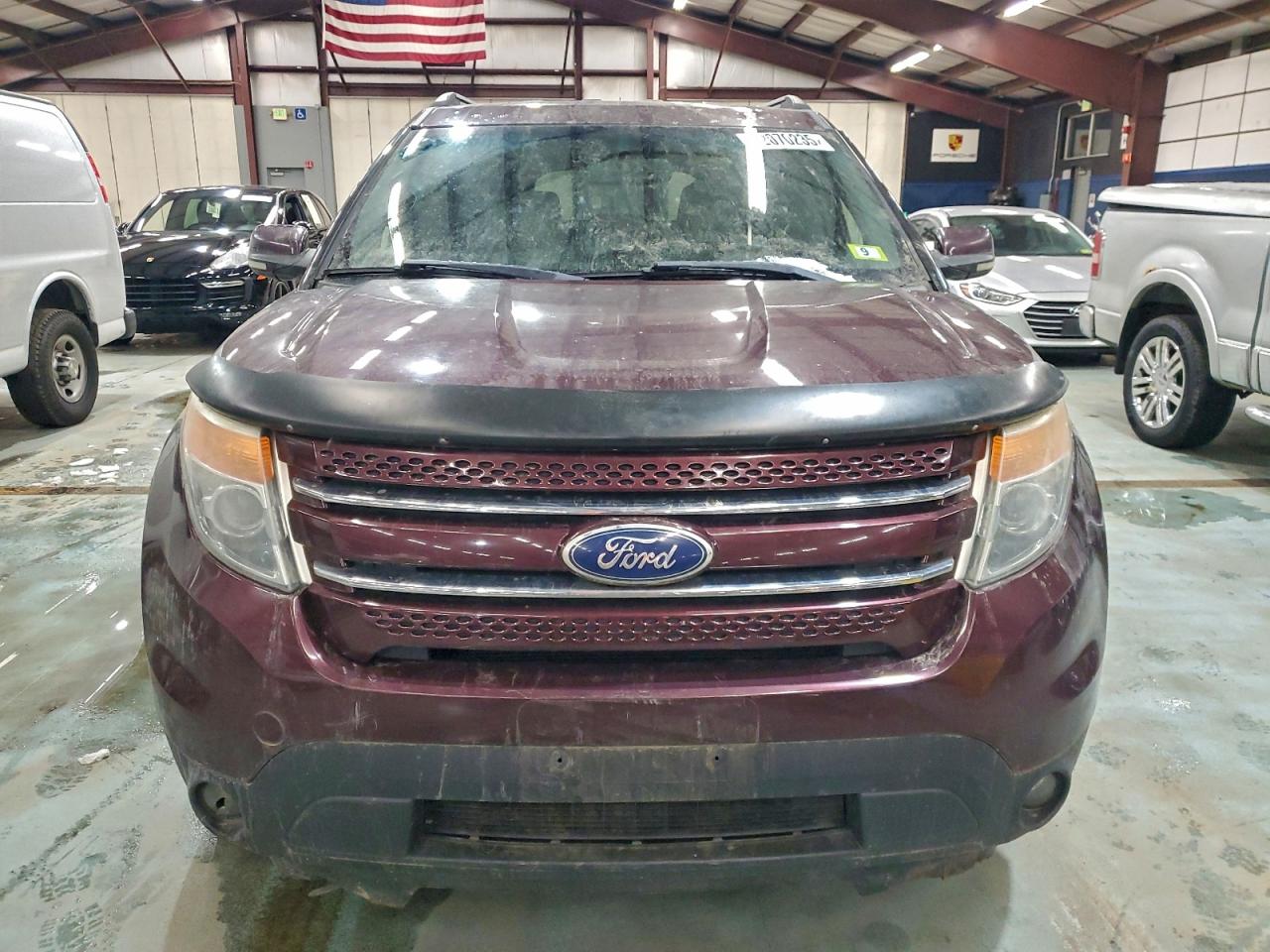 2011 Ford Explorer Limited Бордовый vin: 1FMHK8F87BGA26870