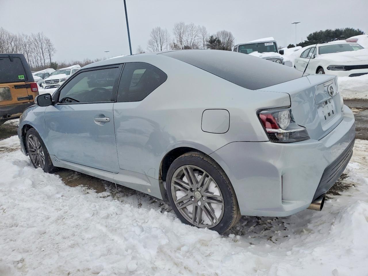 2014 Toyota Scion Tc Silver vin: JTKJF5C76E3074658