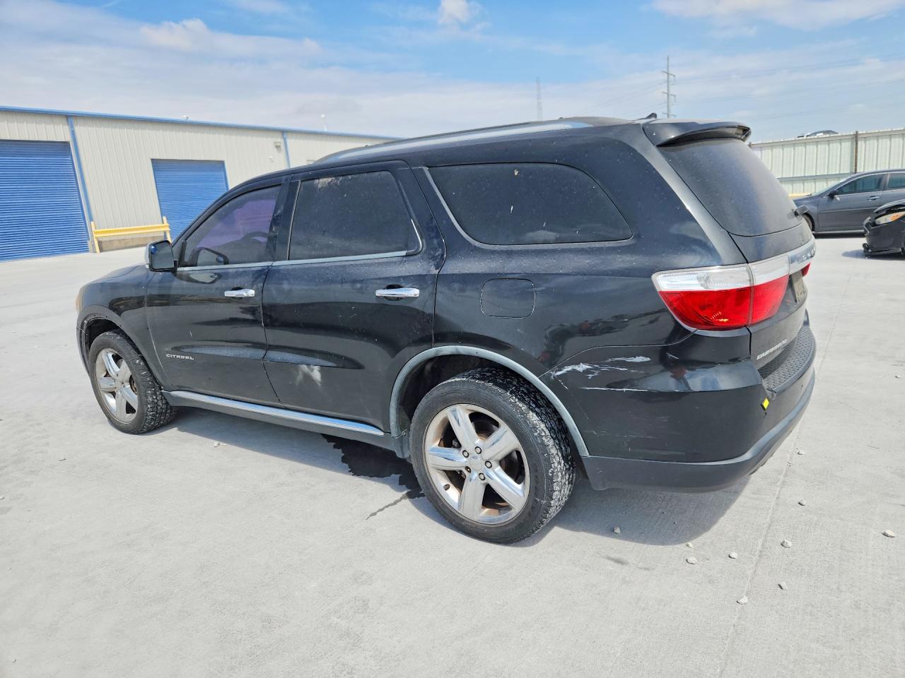 2013 Dodge Durango Citadel Черный vin: 1C4RDHEGXDC690781