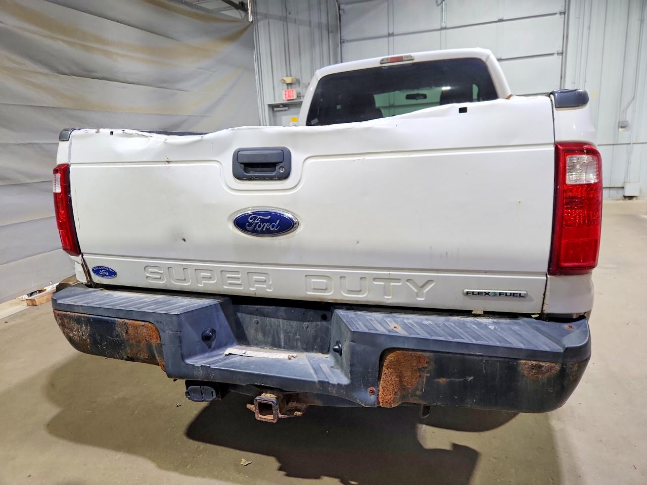 2013 Ford F250 Super Duty White vin: 1FT7X2A61DEB83815