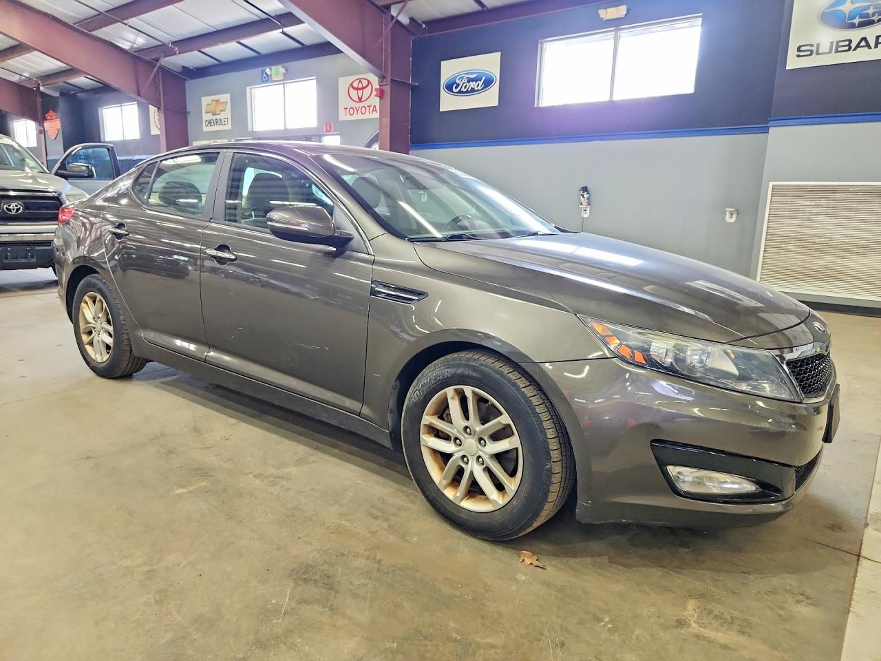 2013 Kia Optima Lx Gray vin: 5XXGM4A7XDG094561