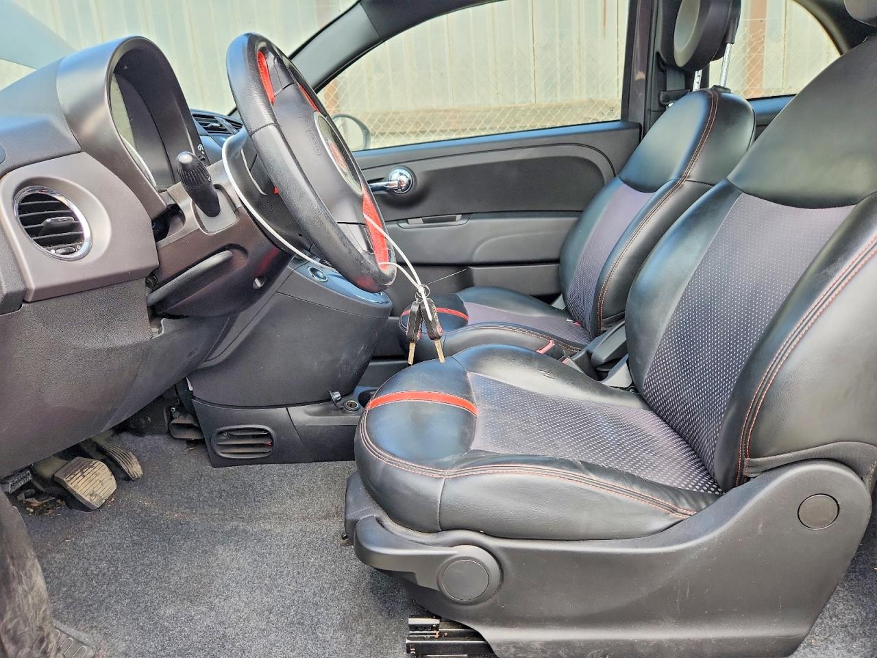 2014 Fiat 500 Electric Серый vin: 3C3CFFGE8ET208576