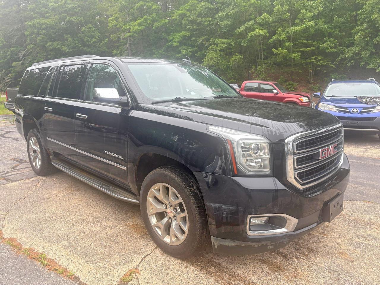 2015 Gmc Yukon Xl K1500 Sle Black vin: 1GKS2GKC7FR500992