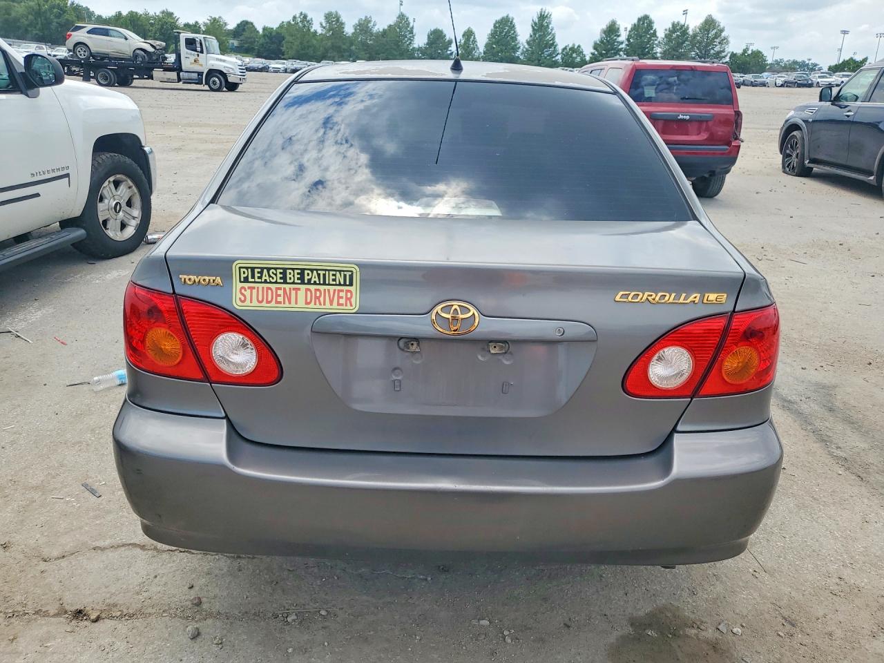 2004 Toyota Corolla Le Gray vin: 1NXBR38EX4Z236231