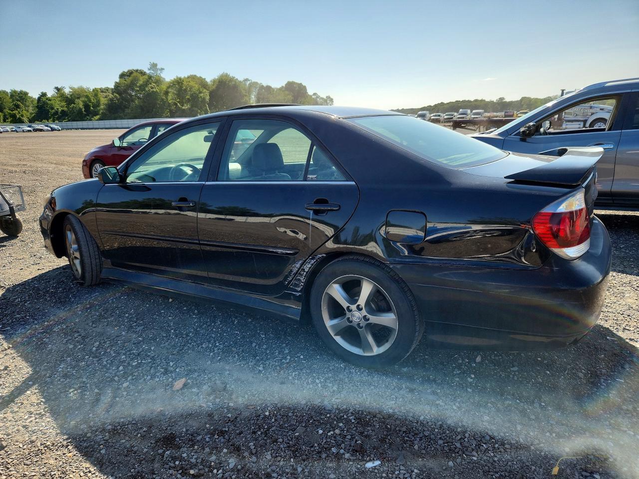 2005 Toyota Camry Se V6 Black vin: 4T1BA32K25U074733