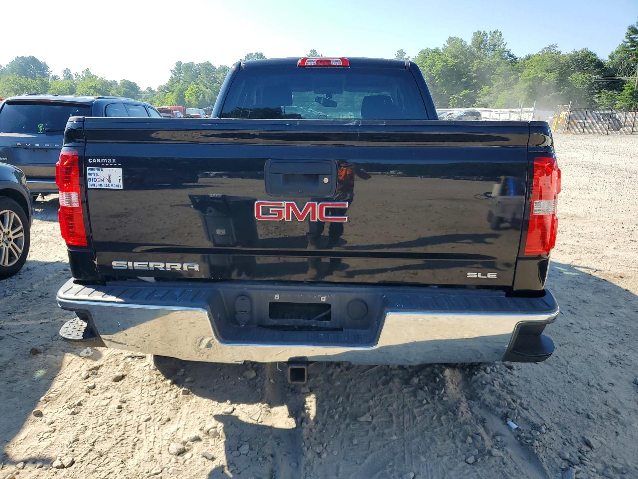 2015 Gmc Sierra K1500 Sle Black vin: 1GTV2UEH7FZ169796