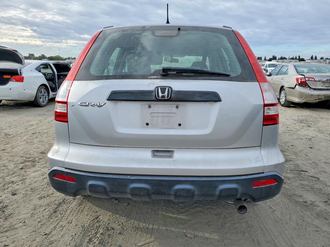 2009 Honda Cr-v Lx Silver vin: 5J6RE48349L059167