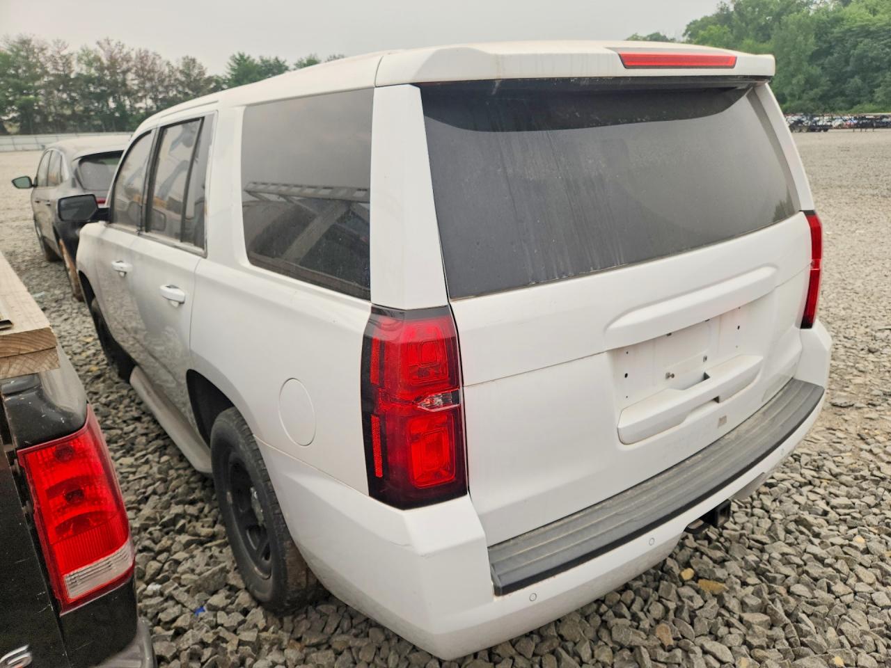 2015 Chevrolet Tahoe Police White vin: 1GNLC2EC6FR257176