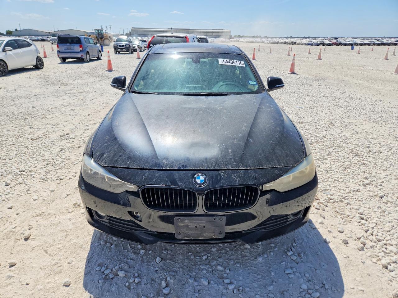 2014 Bmw 320 I Black vin: WBA3B1G5XENS81231