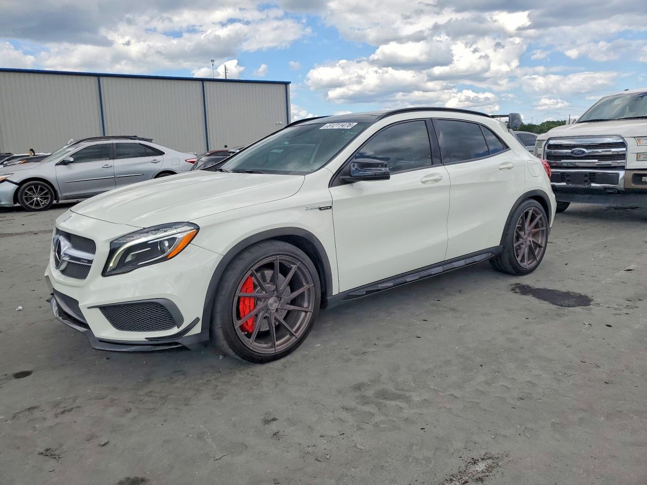 2015 Mercedes-benz Gla 45 Amg White vin: WDDTG5CB1FJ062549