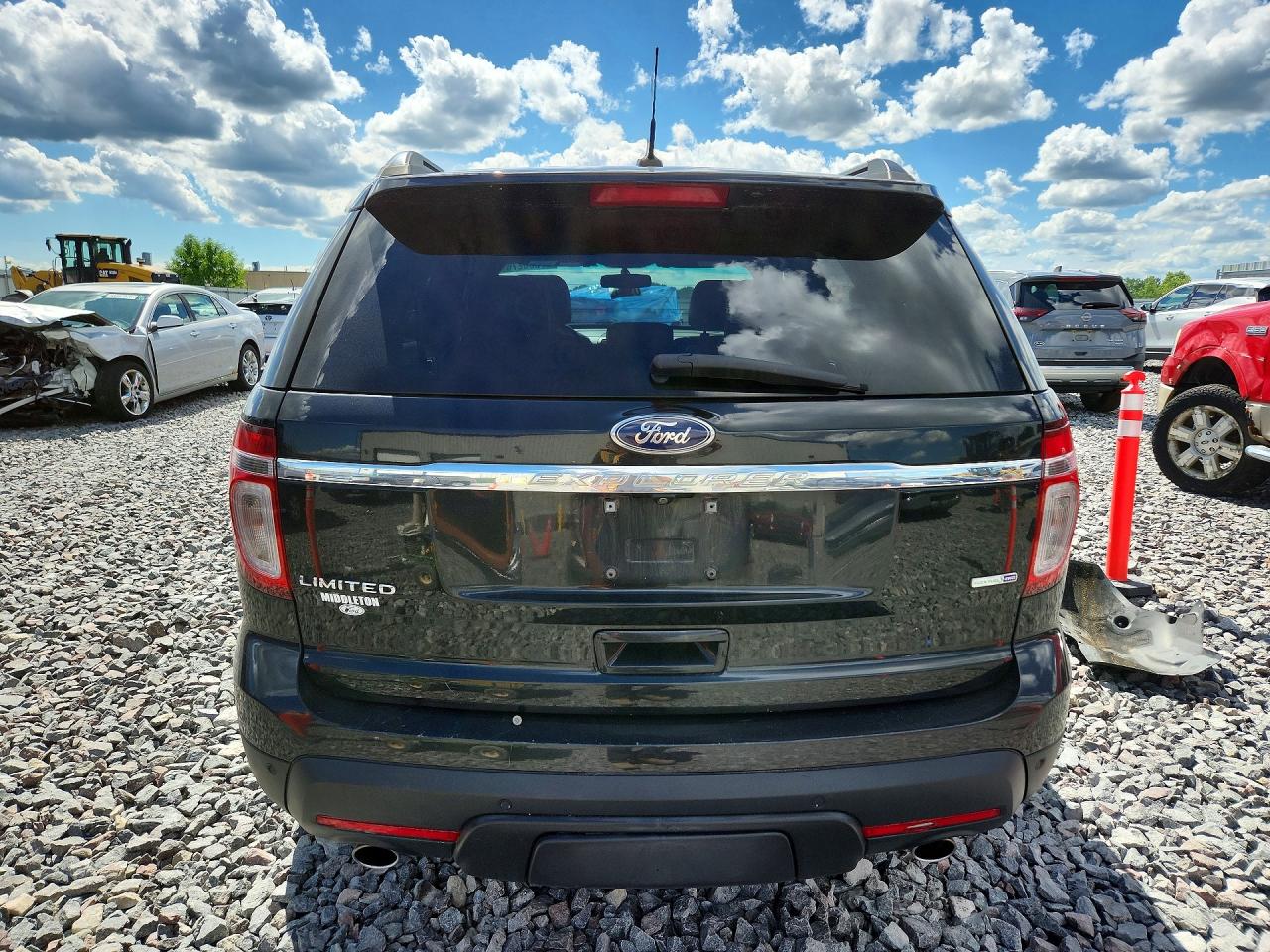 2015 Ford Explorer Limited Black vin: 1FM5K8F8XFGC46898