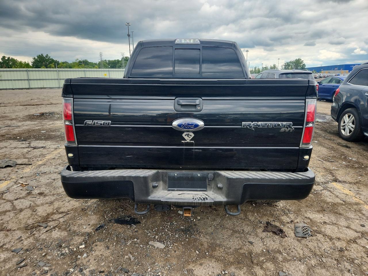 2012 Ford F150 Svt Raptor Black vin: 1FTFW1R63CFC64840