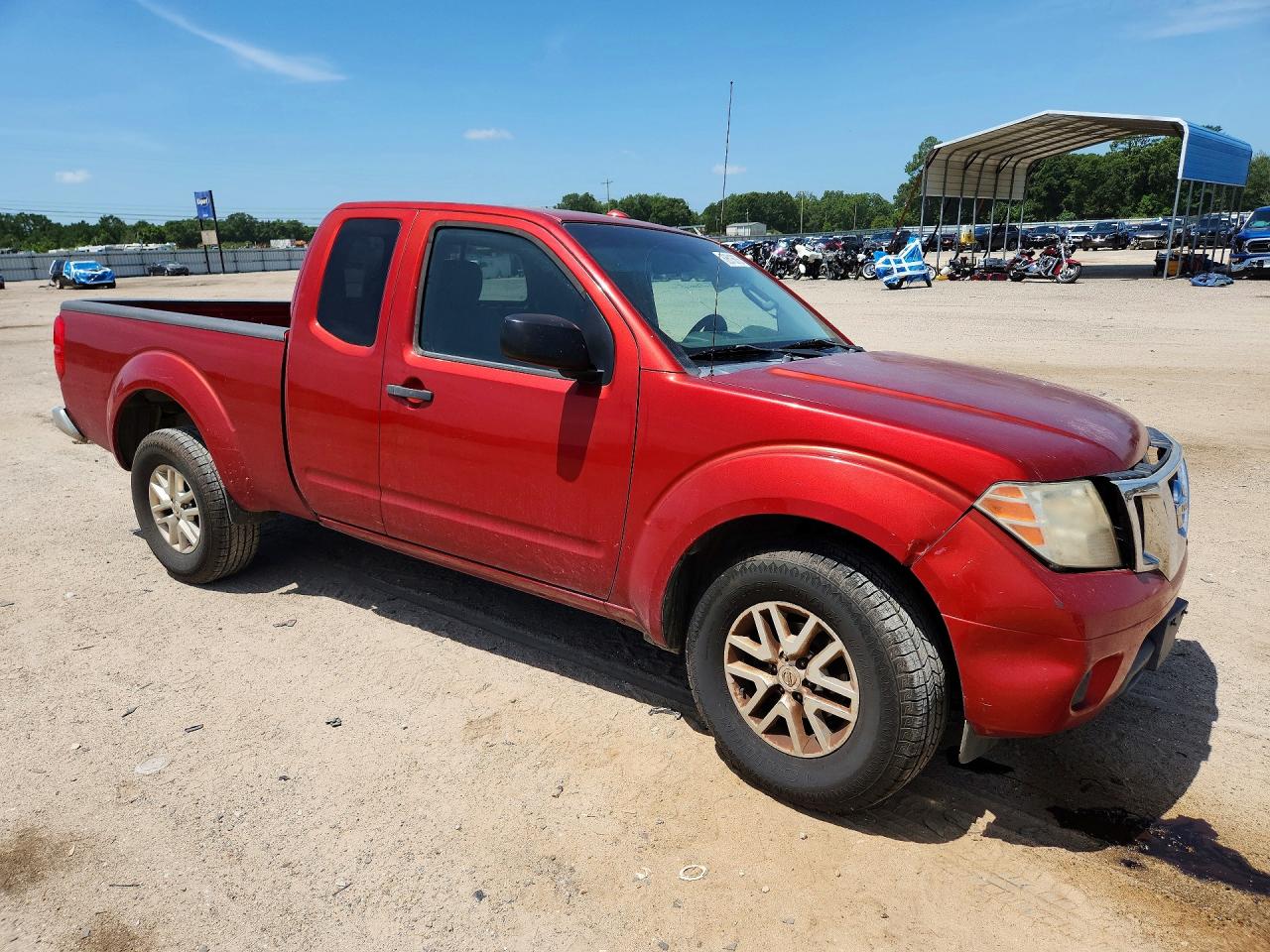 2014 Nissan Frontier Sv Red vin: 1N6BD0CT3EN709161