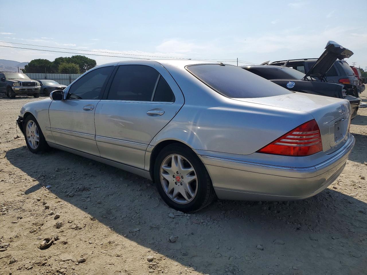 2003 Mercedes-benz S 430 Silver vin: WDBNG70JX3A373255