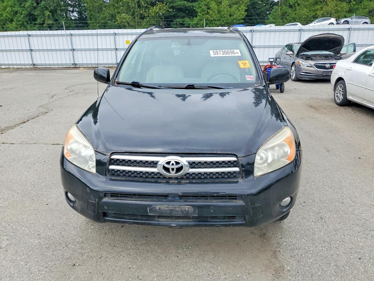 2007 Toyota Rav4 Limited Black vin: JTMBK31V876027971
