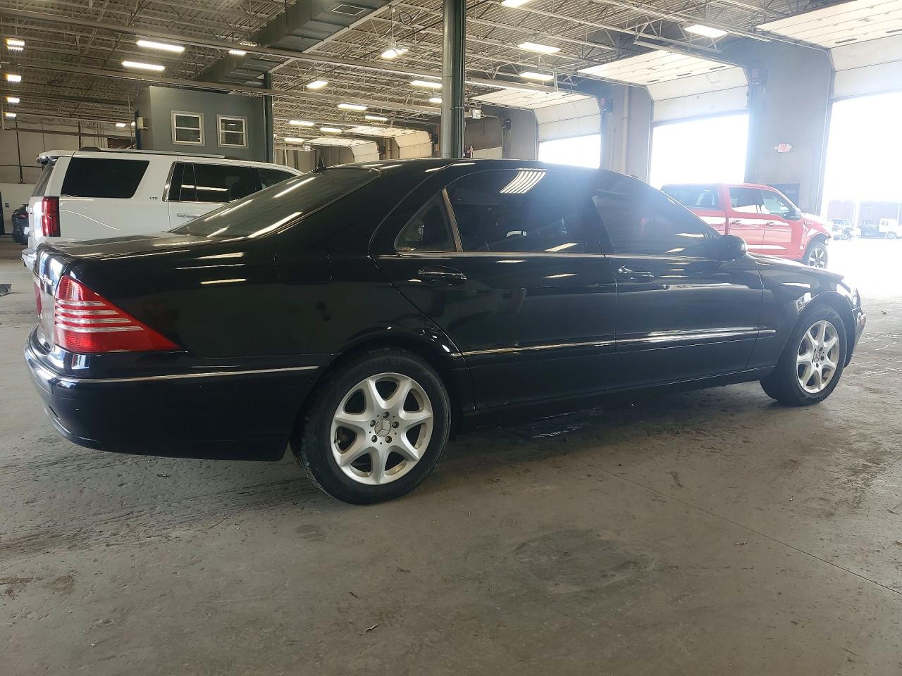 2006 Mercedes-benz S 500 4matic Black vin: WDBNG84J16A466833