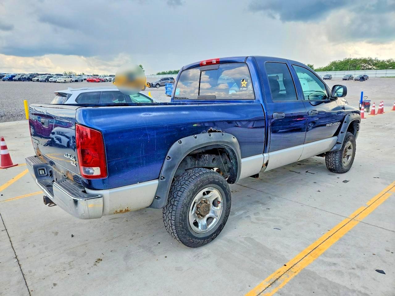 2003 Dodge Ram 2500 St Blue vin: 3D7KU28D33G834107