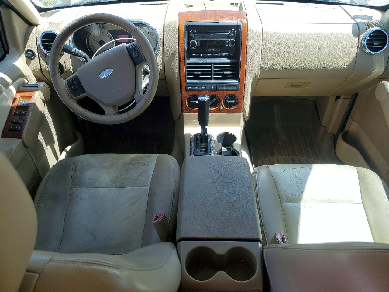 2008 Ford Explorer Eddie Bauer Green vin: 1FMEU64E08UA11034