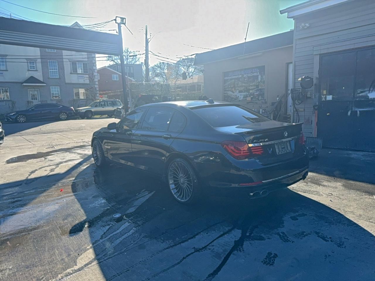 2014 Bmw Alpina B7 Green vin: WBAYF8C54EDS17443