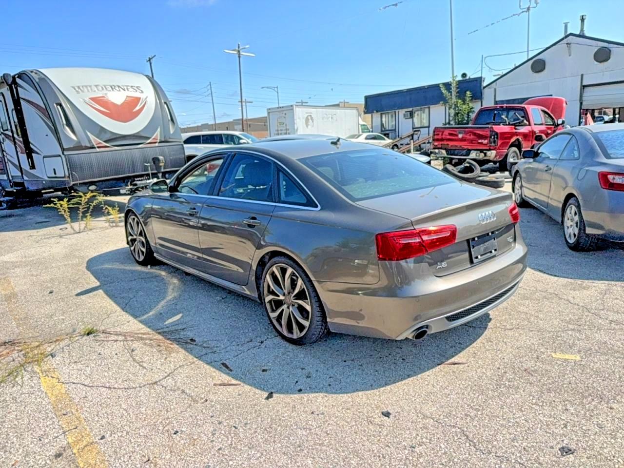2013 Audi A6 Prestige Gray vin: WAUHGAFC8DN029872