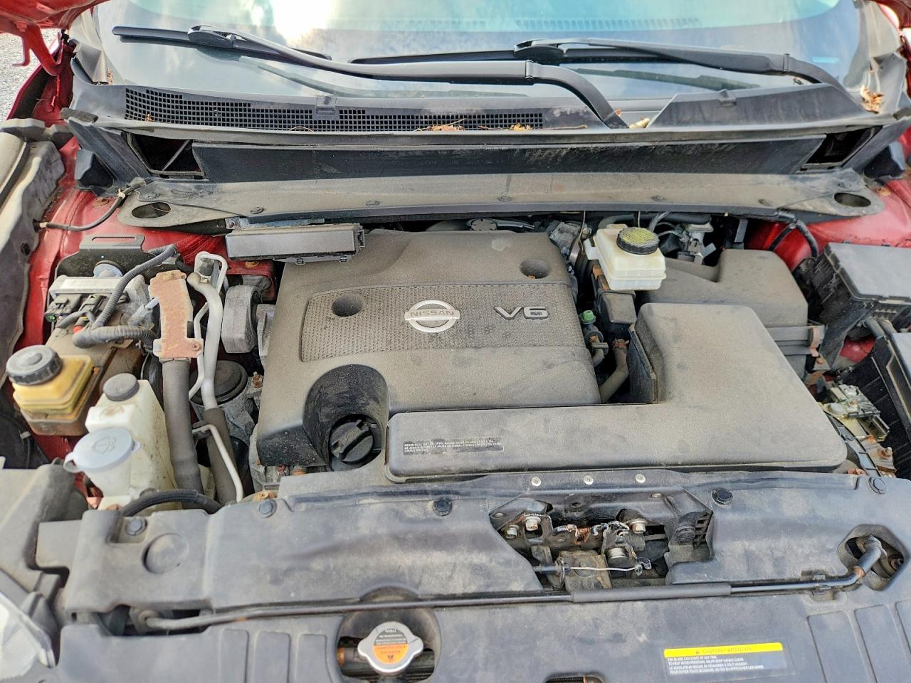 2014 Nissan Pathfinder S Red vin: 5N1AR2MM2EC721389