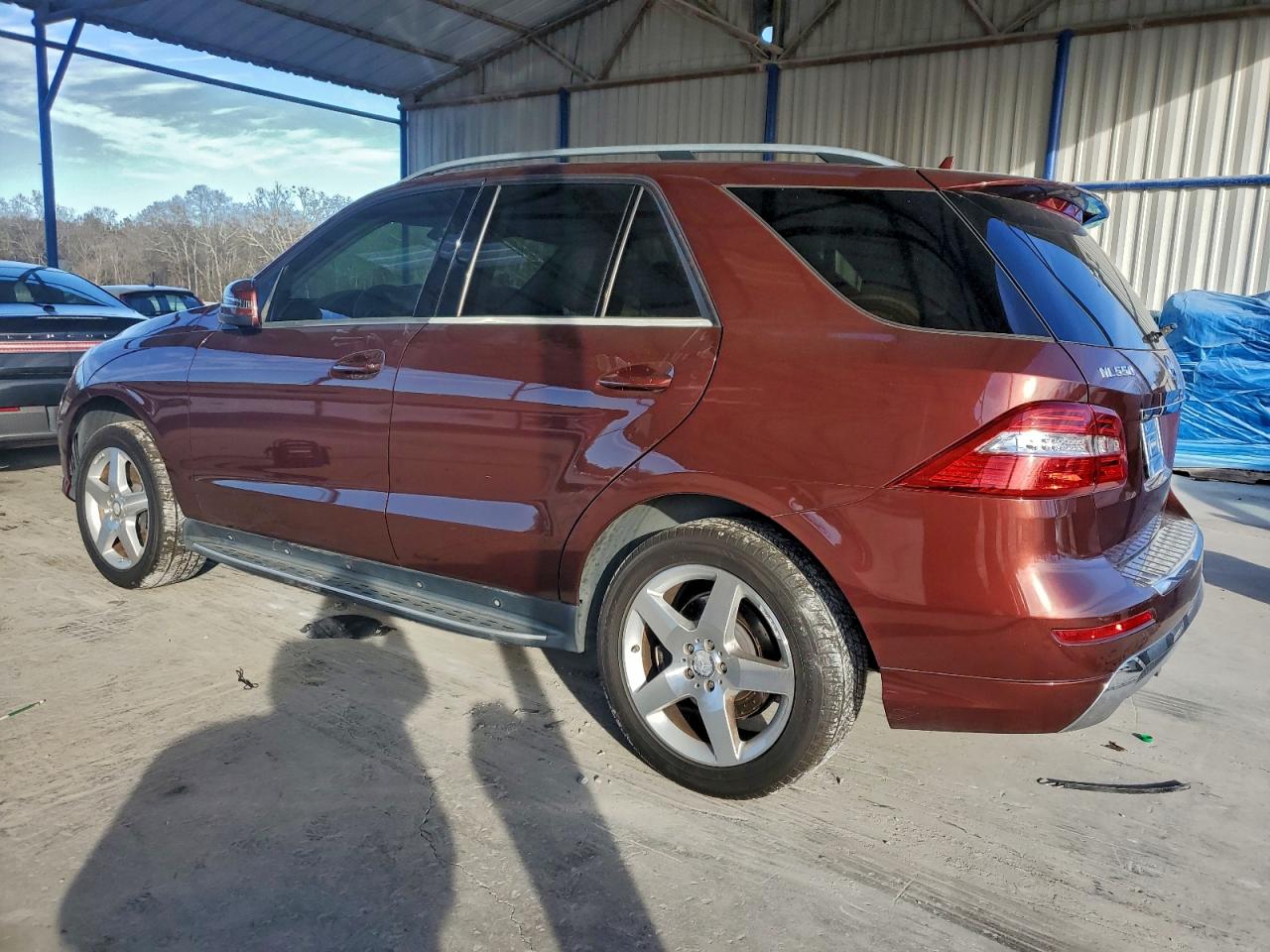 2013 Mercedes-benz Ml 550 4matic Brown vin: 4JGDA7DB4DA252395
