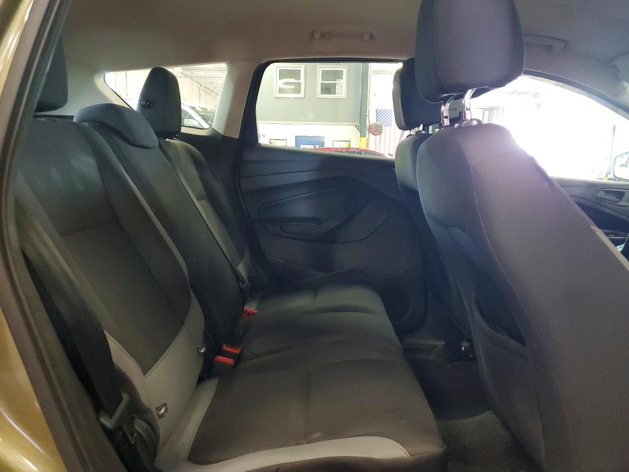 2013 Ford Escape S Green vin: 1FMCU0F79DUD69603