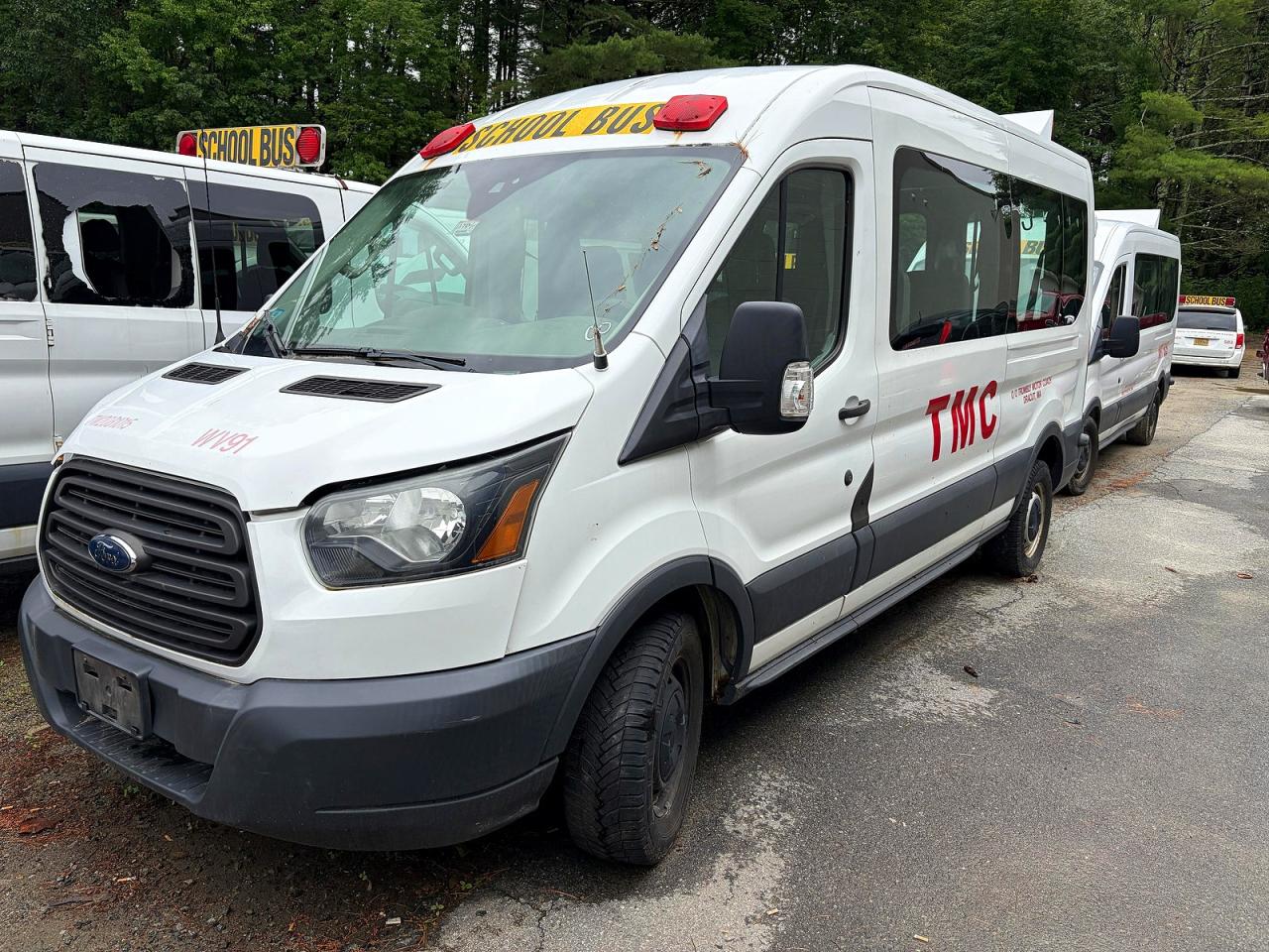 2015 Ford Transit T-350 Белый vin: 1FBZX2ZM0FKA38754