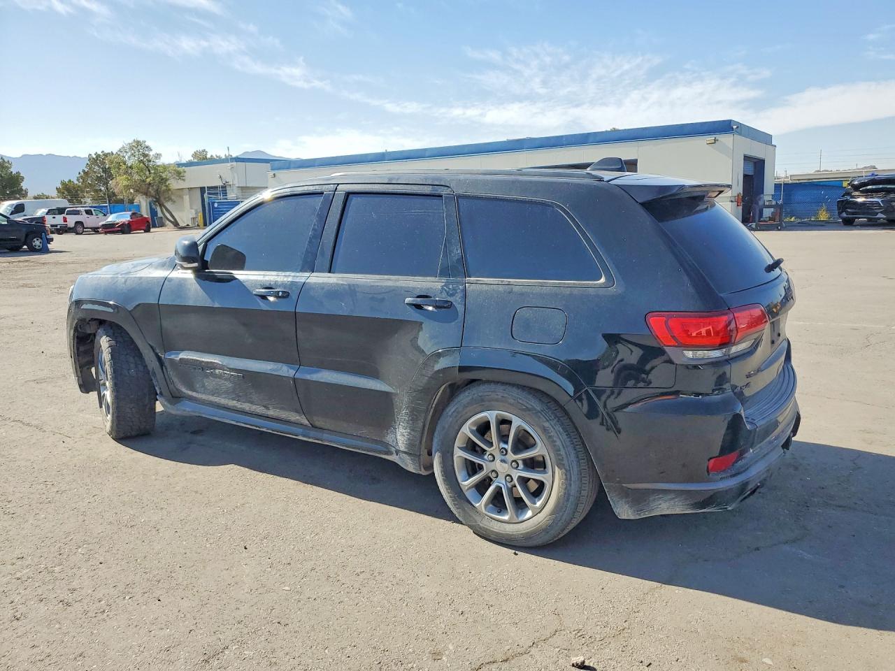 2018 Jeep Grand Cherokee Overland Черный vin: 1C4RJFCT0JC350676
