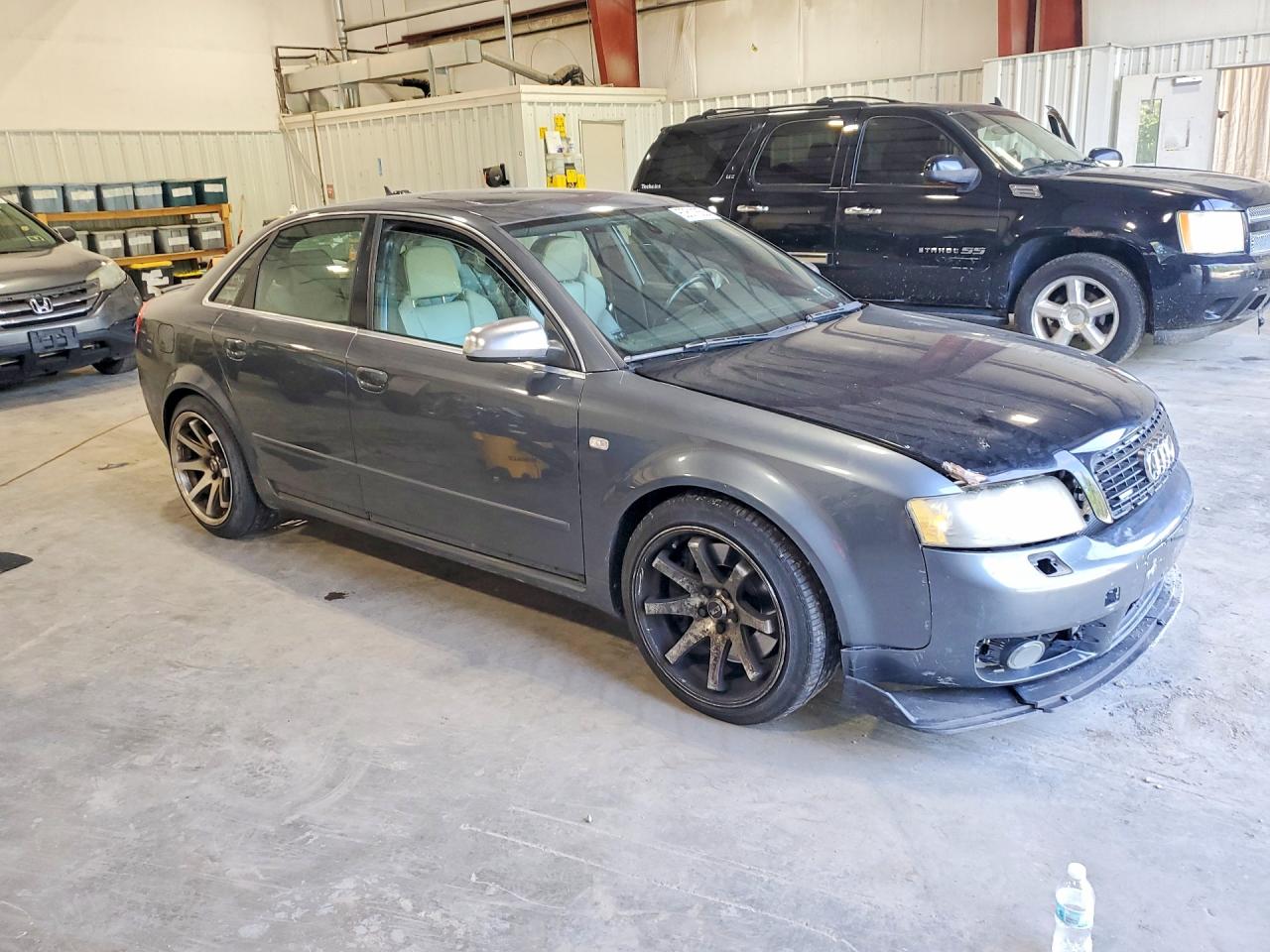 2005 Audi S4 Charcoal vin: WAUPL68E75A074734