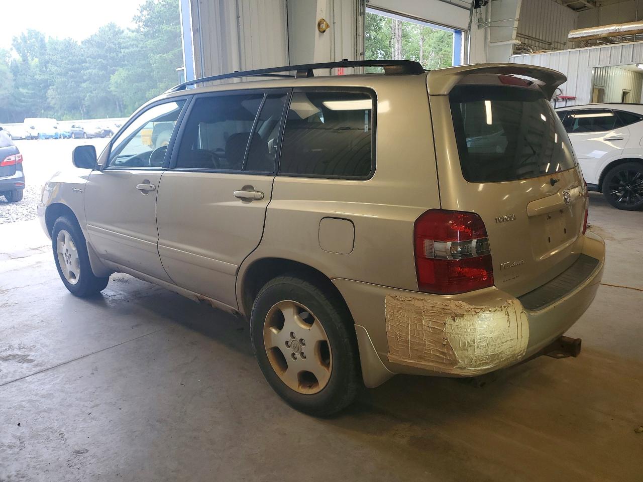 2006 Toyota Highlander Limited Tan vin: JTEEP21AX60147919
