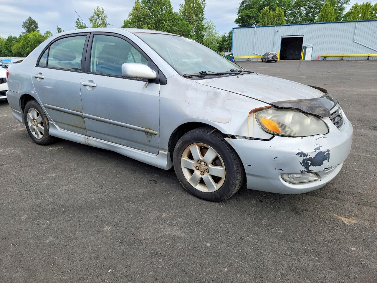 2006 Toyota Corolla S Silver vin: 1NXBR30E66Z727782