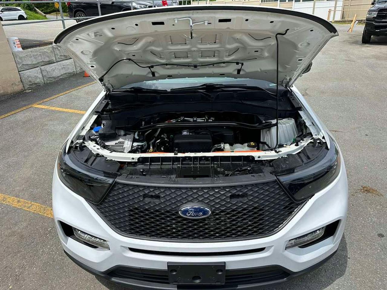 2022 Ford Explorer Police Interceptor Белый vin: 1FM5K8AW7NNA02285