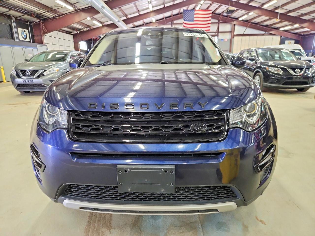 2017 Land Rover Discovery Sport Hse Синий vin: SALCR2BG5HH654362