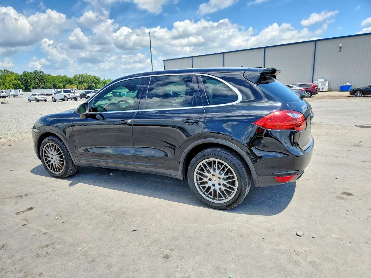 2012 Porsche Cayenne S Black vin: WP1AB2A27CLA40815