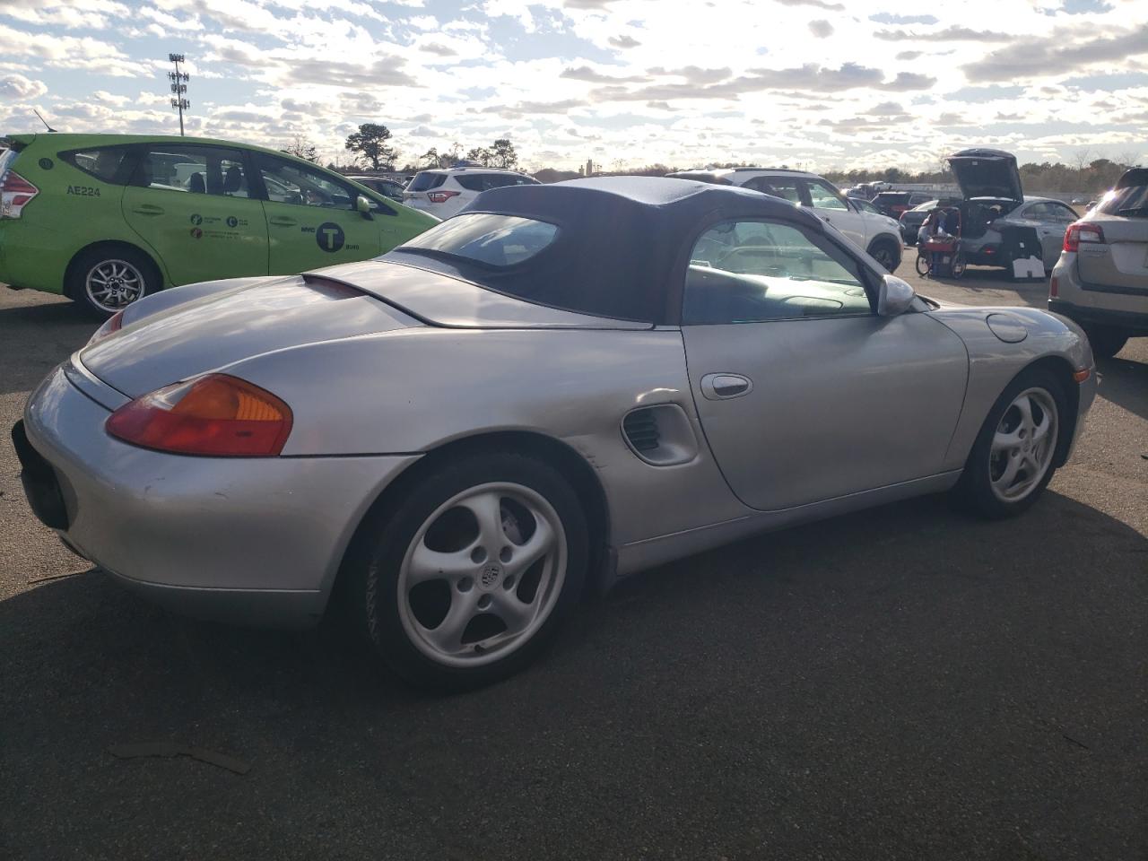 1997 Porsche Boxster Silver vin: WP0CA298XVS622891