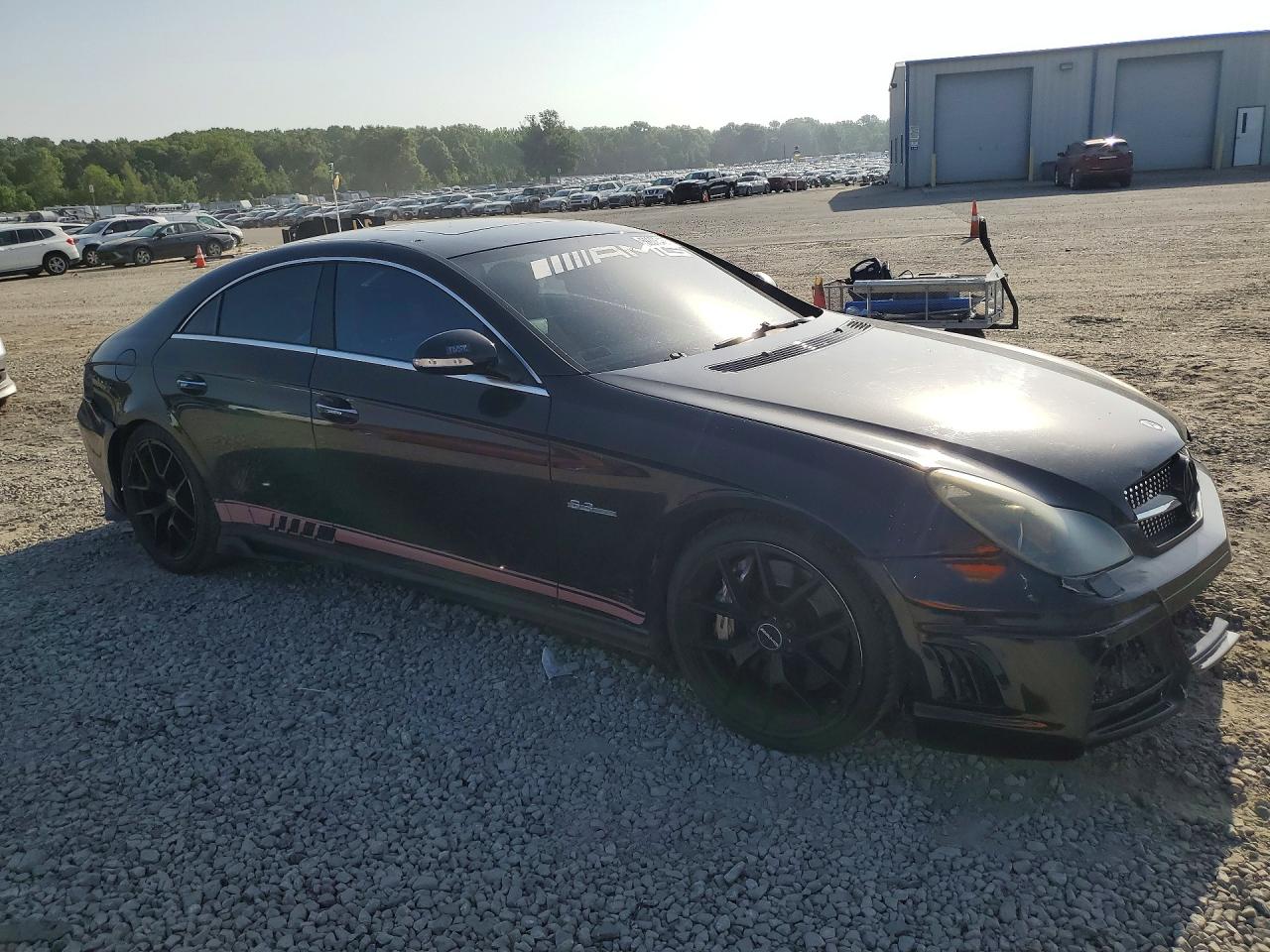 2007 Mercedes-benz Cls 63 Amg Black vin: WDDDJ77X37A095397