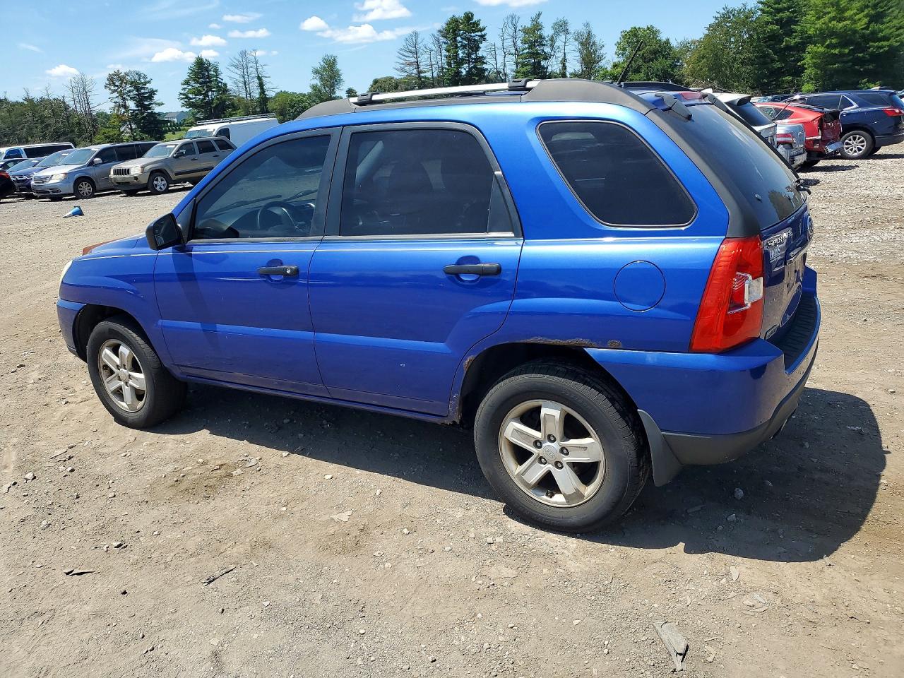 2009 Kia Sportage Lx Синий vin: KNDJE723897602770