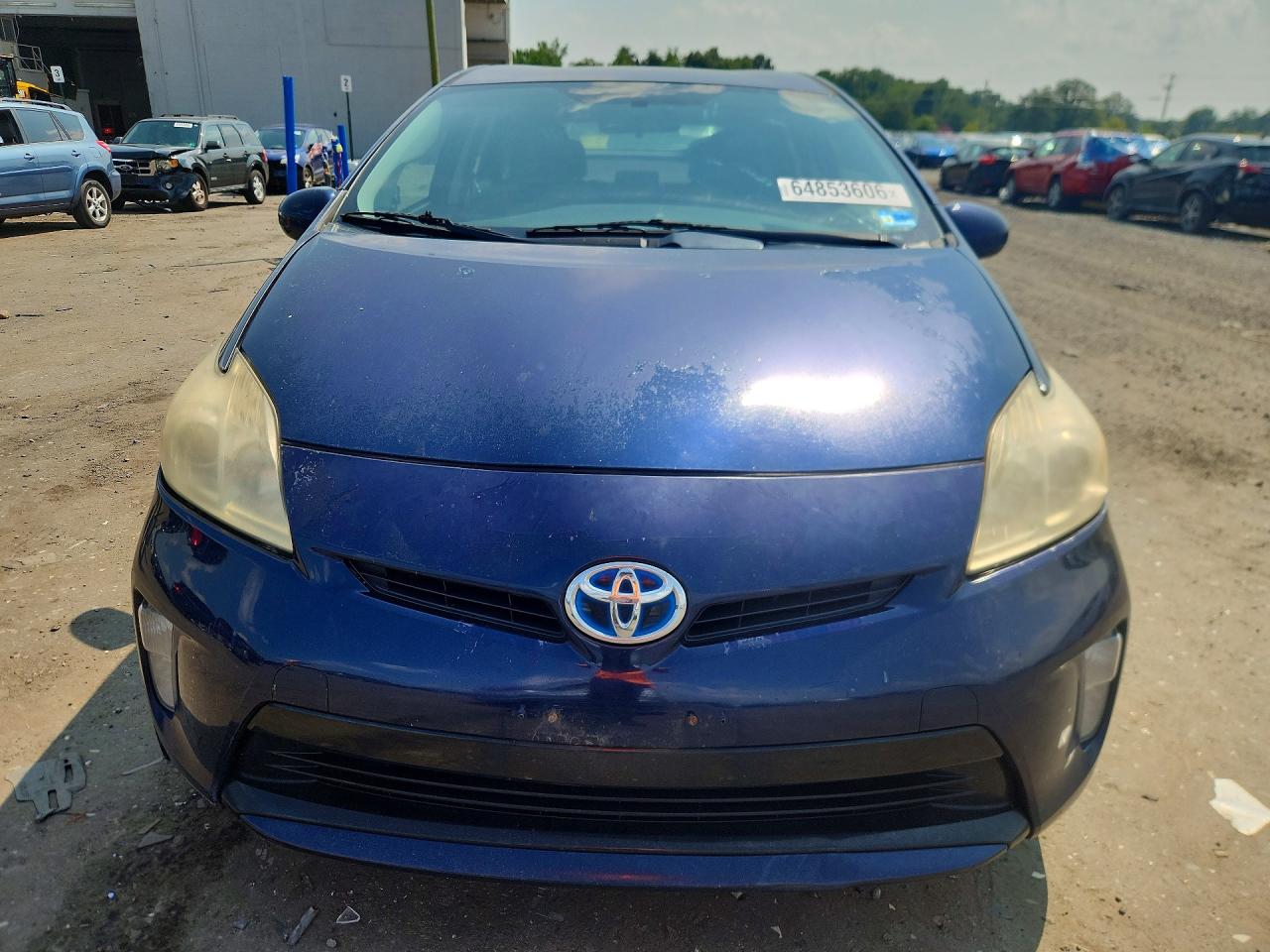 2013 Toyota Prius Two Blue vin: JTDKN3DU1D1634801