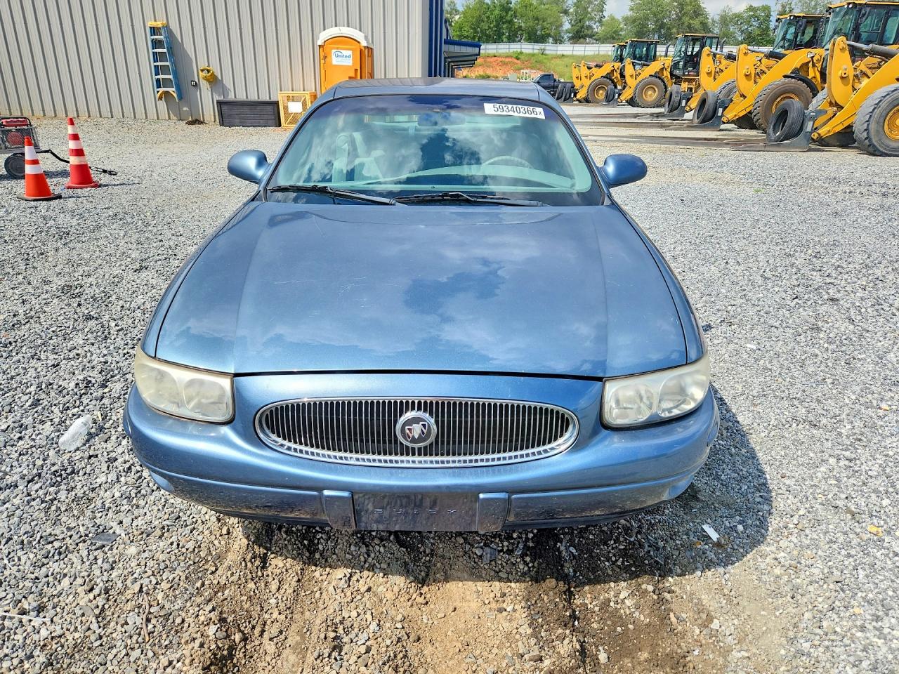 2002 Buick Lesabre Custom Blue vin: 1G4HP54K82U252898
