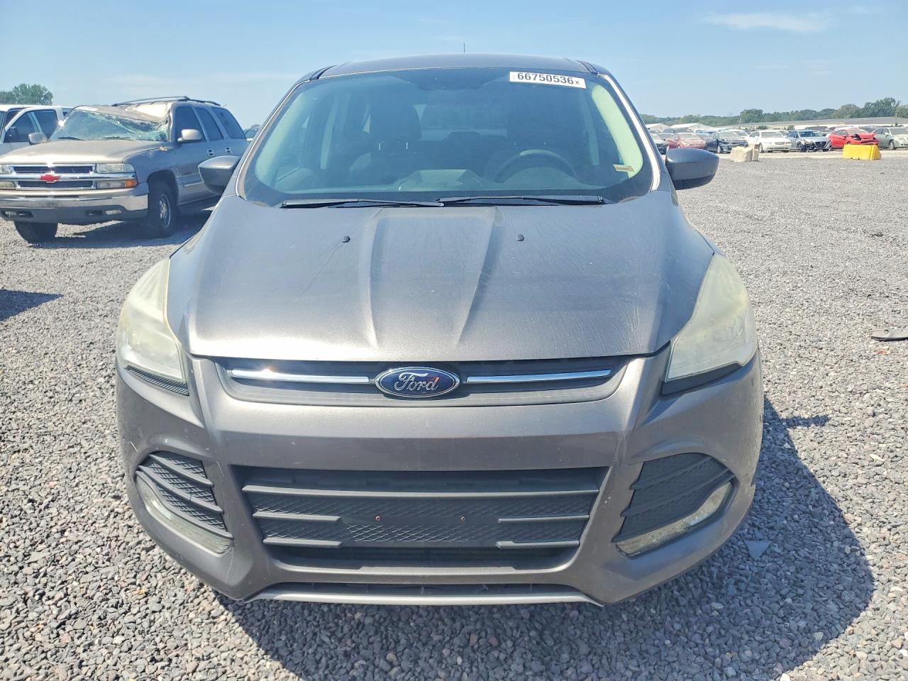 2013 Ford Escape Se Gray vin: 1FMCU0G91DUB79102