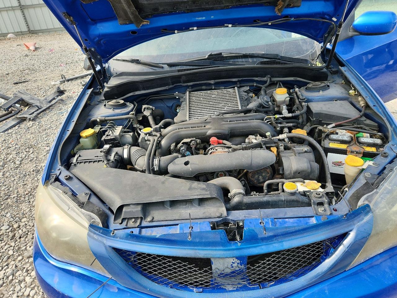 2009 Subaru Impreza Wrx Blue vin: JF1GE76699G507316
