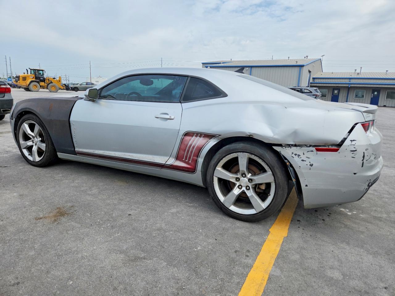 2010 Chevrolet Camaro Lt Silver vin: 2G1FC1EV7A9104044