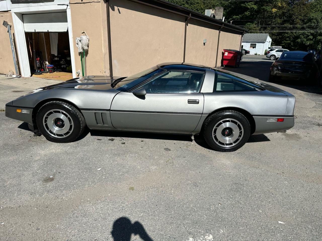 1984 Chevrolet Corvette Gray vin: 1G1AY0780E5147284