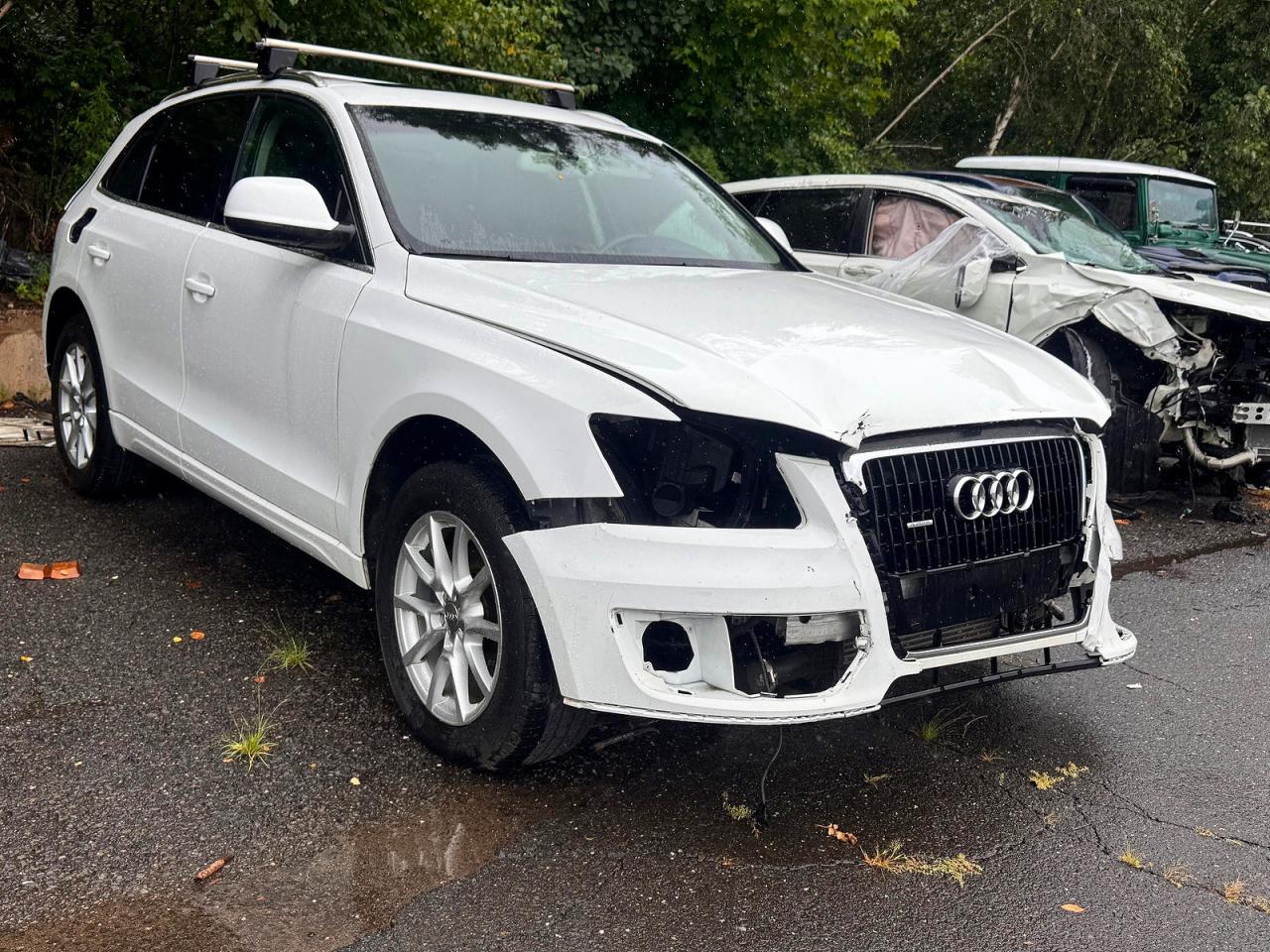 2012 Audi Q5 Premium Plus Белый vin: WA1LFAFP0CA06698