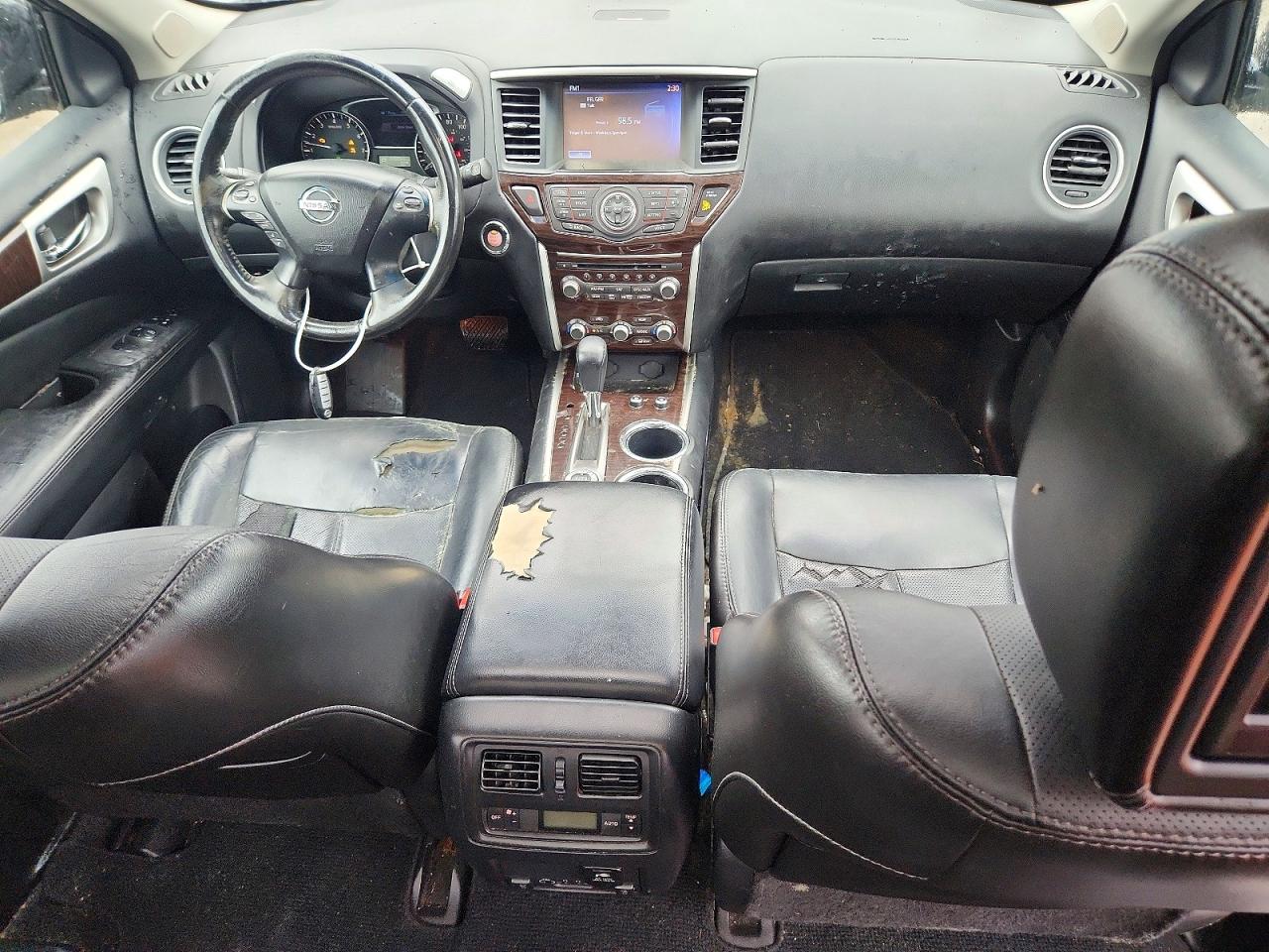 2013 Nissan Pathfinder S Blue vin: 5N1AR2MM5DC688354