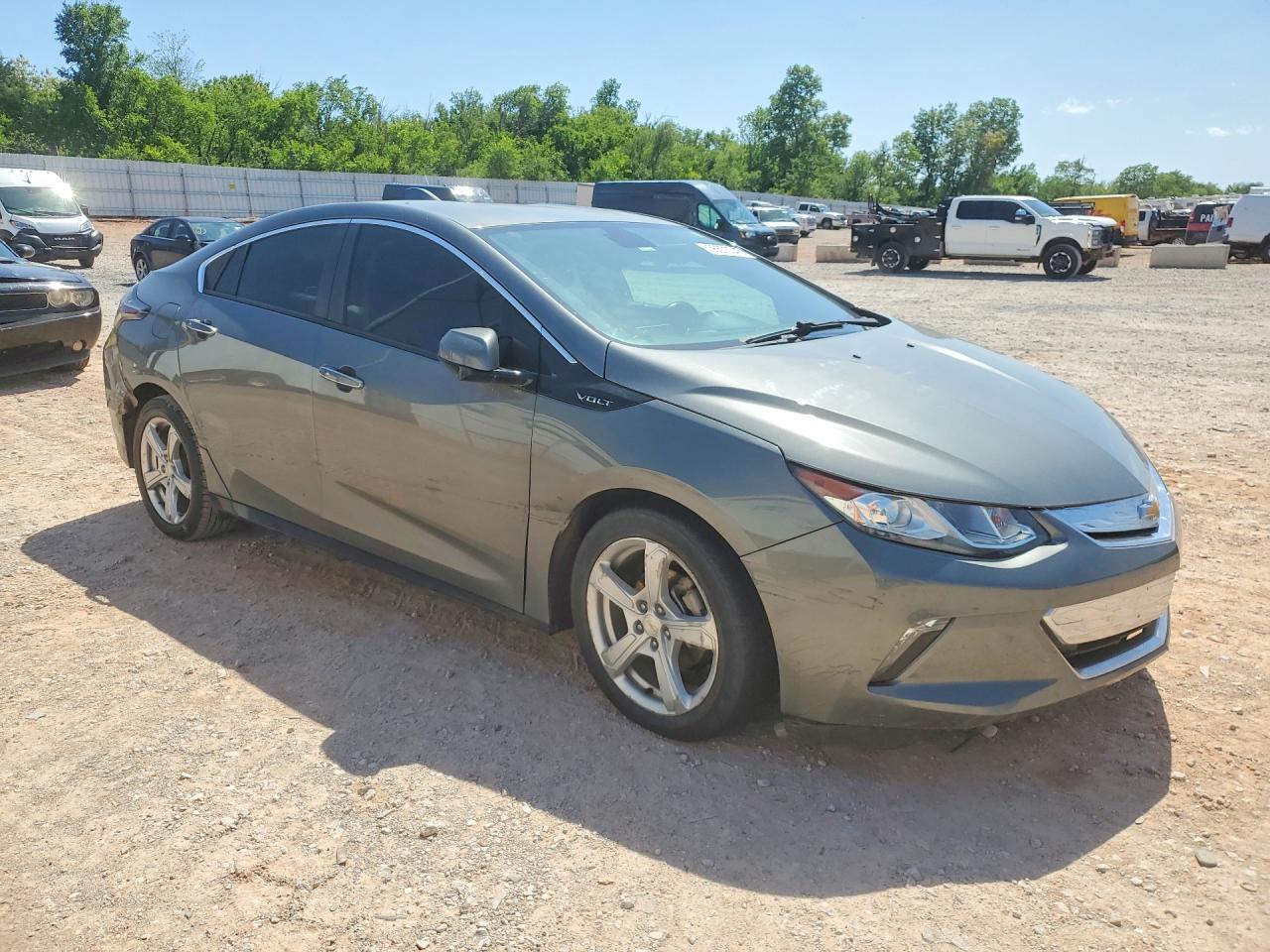 2017 Chevrolet Volt Lt Серый vin: 1G1RA6S54HU107713